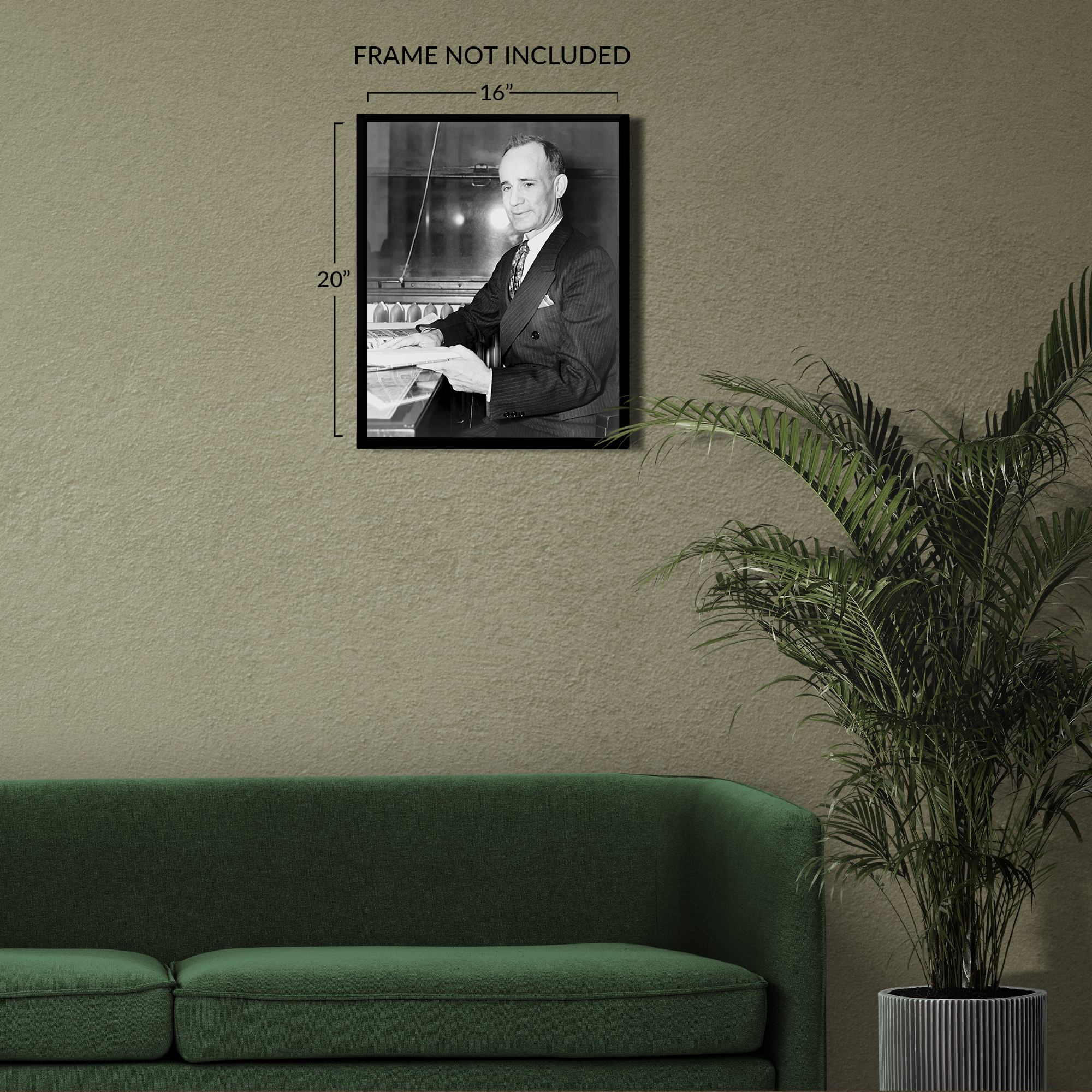 1937 Napoleon Hill Holding His Book Think and Grow Rich Poster Photo Print - Picture 20 of 40