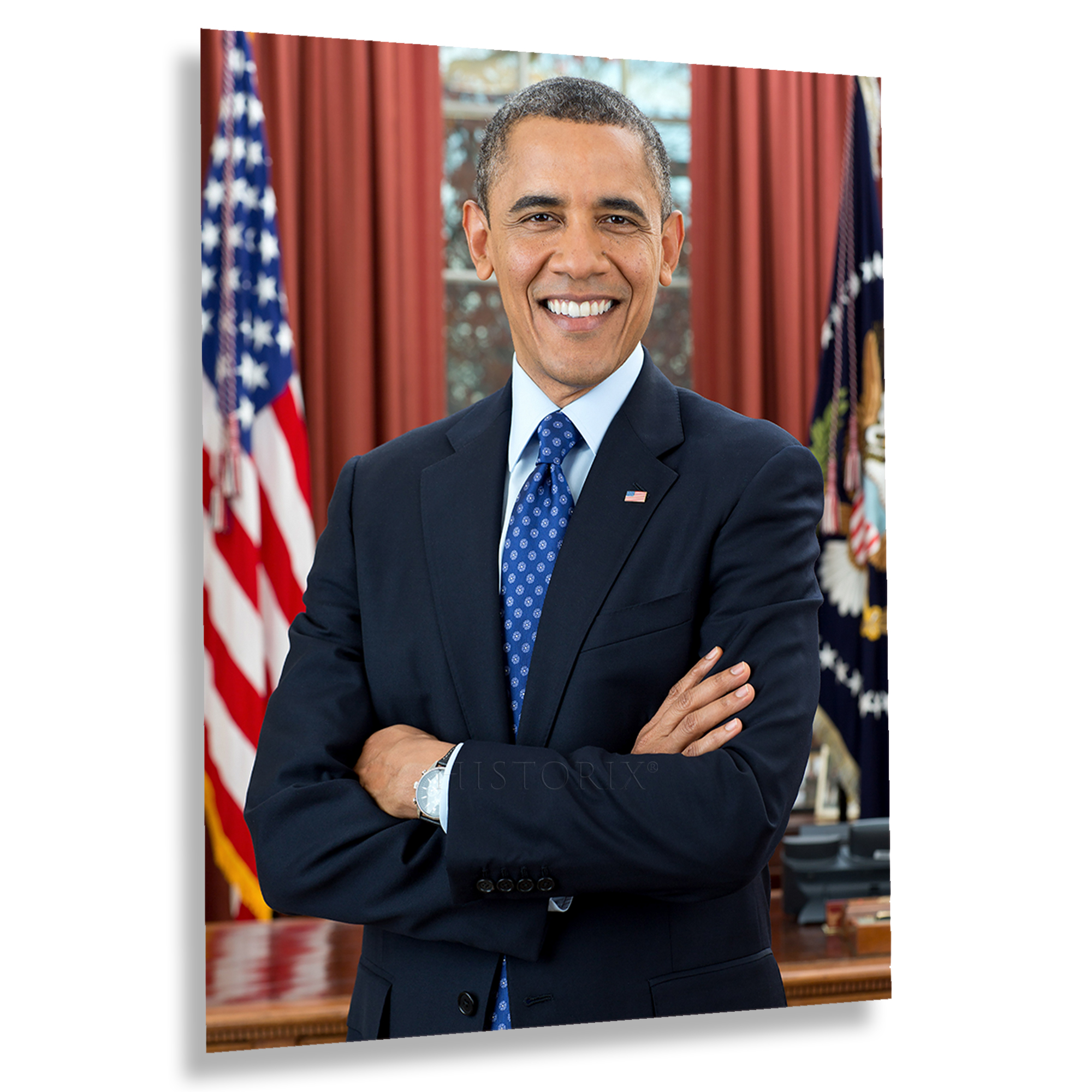 Barack Obama 44th President of the United States Official Portrait ...