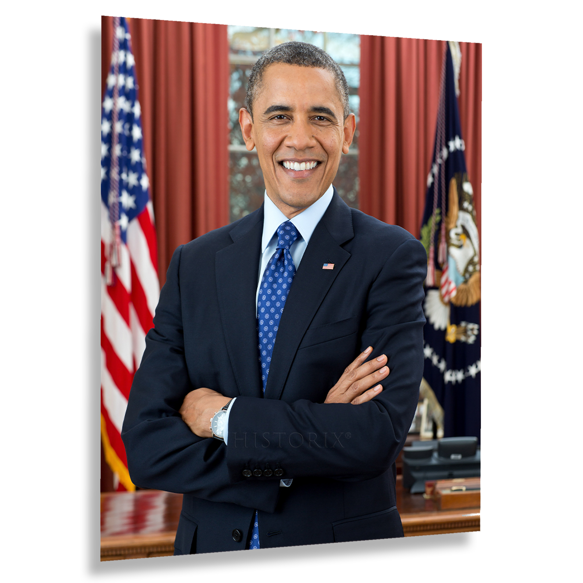 Barack Obama 44th President of the United States Official Portrait ...