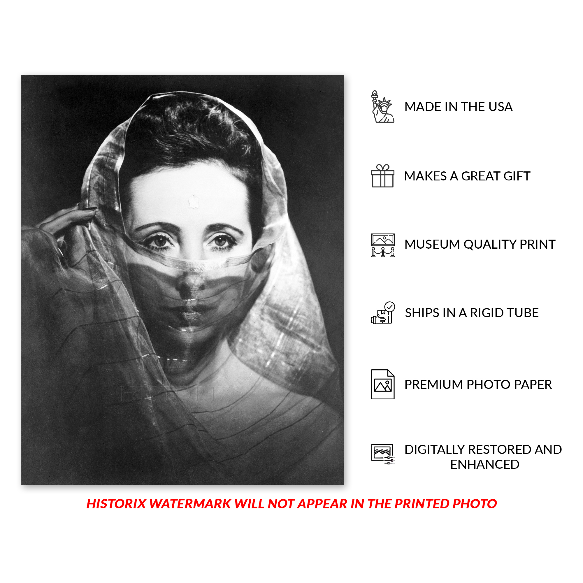 1959 Anais Nin Author & Novelist Portrait Photo Print Poster Wall Art - Picture 19 of 40