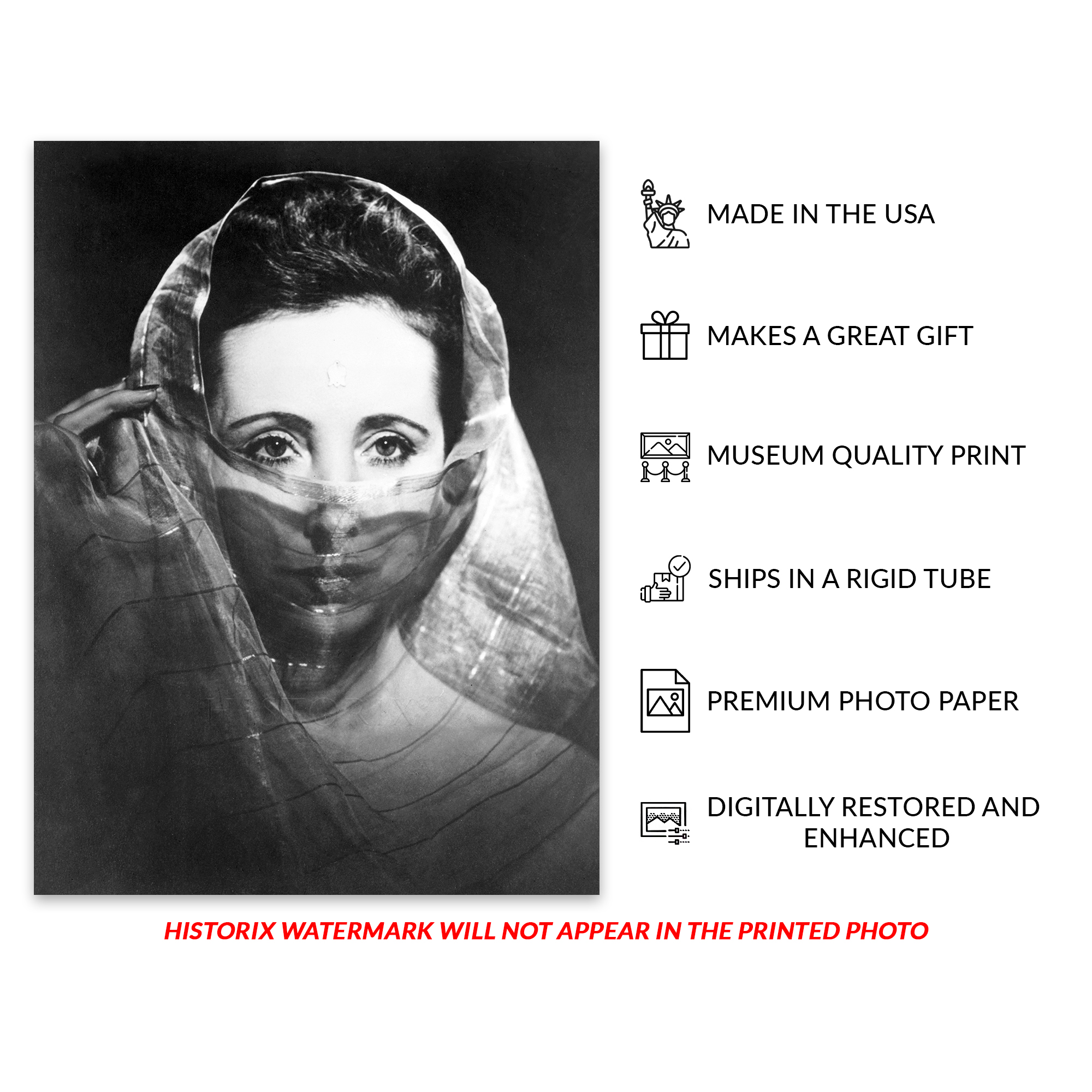 1959 Anais Nin Author & Novelist Portrait Photo Print Poster Wall Art - Picture 31 of 40