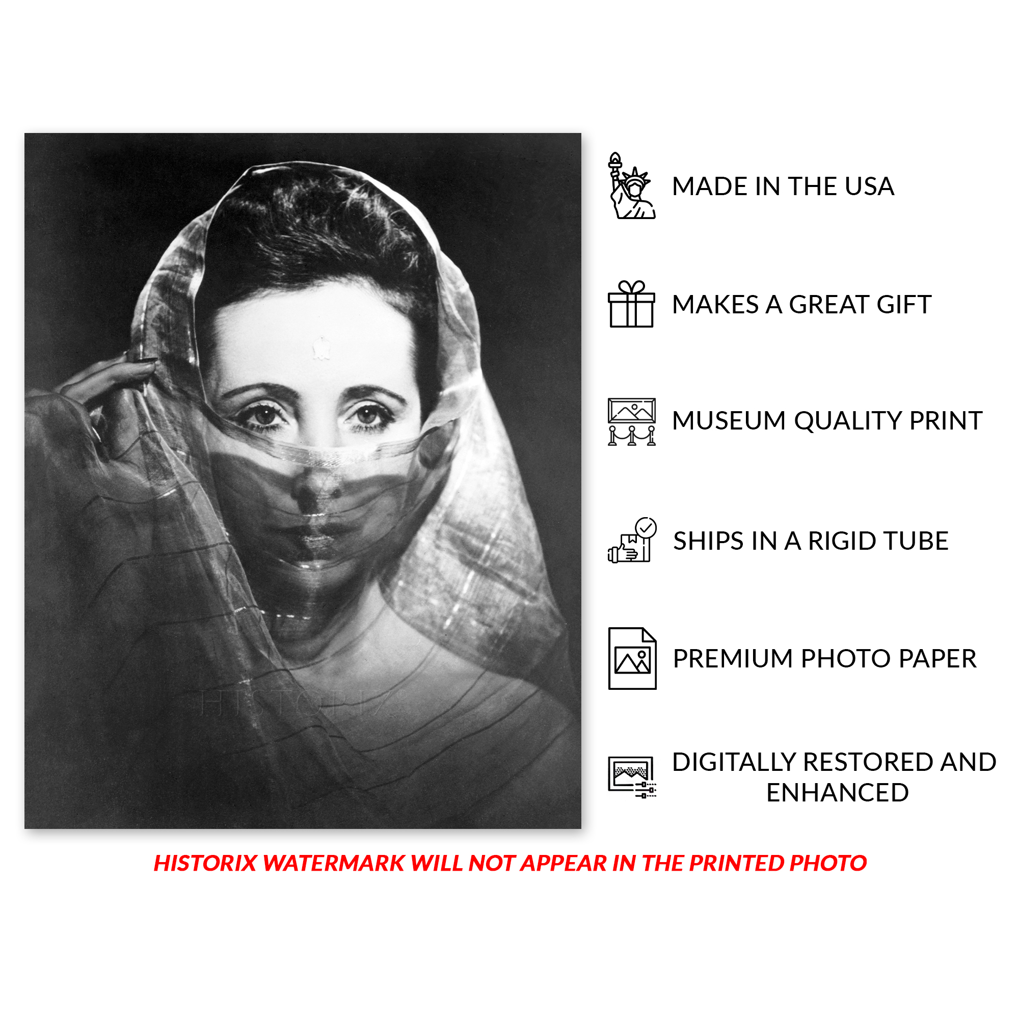 1959 Anais Nin Author & Novelist Portrait Photo Print Poster Wall Art - Picture 37 of 40