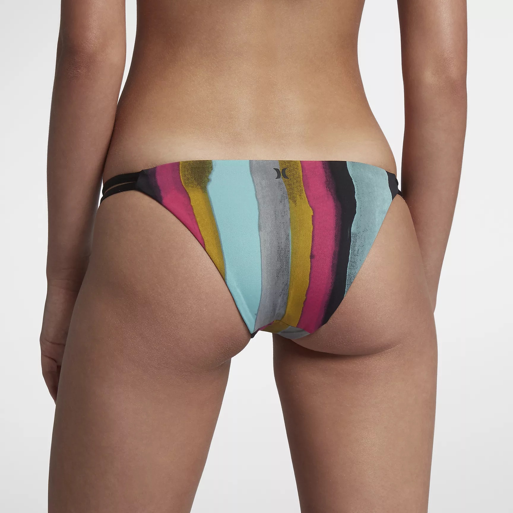 Hurley Women's Quick Dry Resin Compression Bikini Surf Bottom - Picture 11 of 25