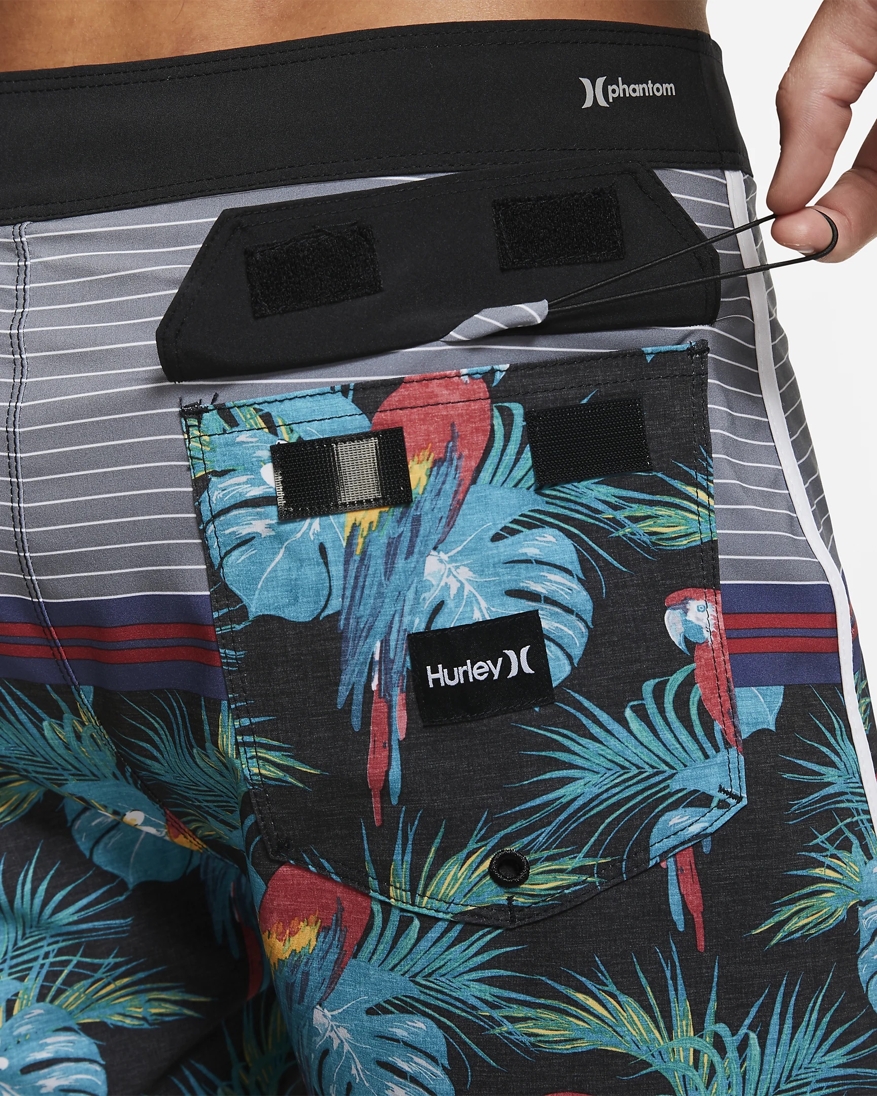 Hurley Men's Boardshorts Phantom Sierra 18" Swimming Trunks - Picture 8 of 11