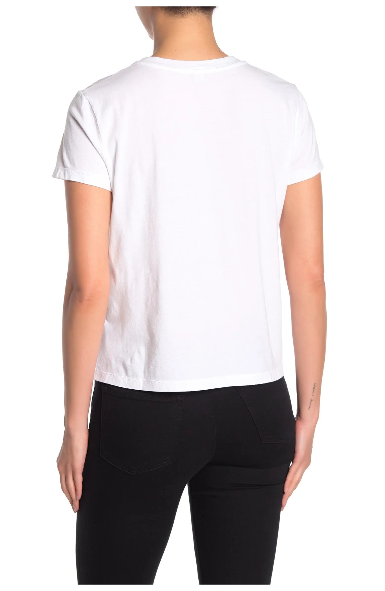 Camiseta James Perse Para Mujer Top Vintage Niño Algodón Suave - Imagen 5 de 5