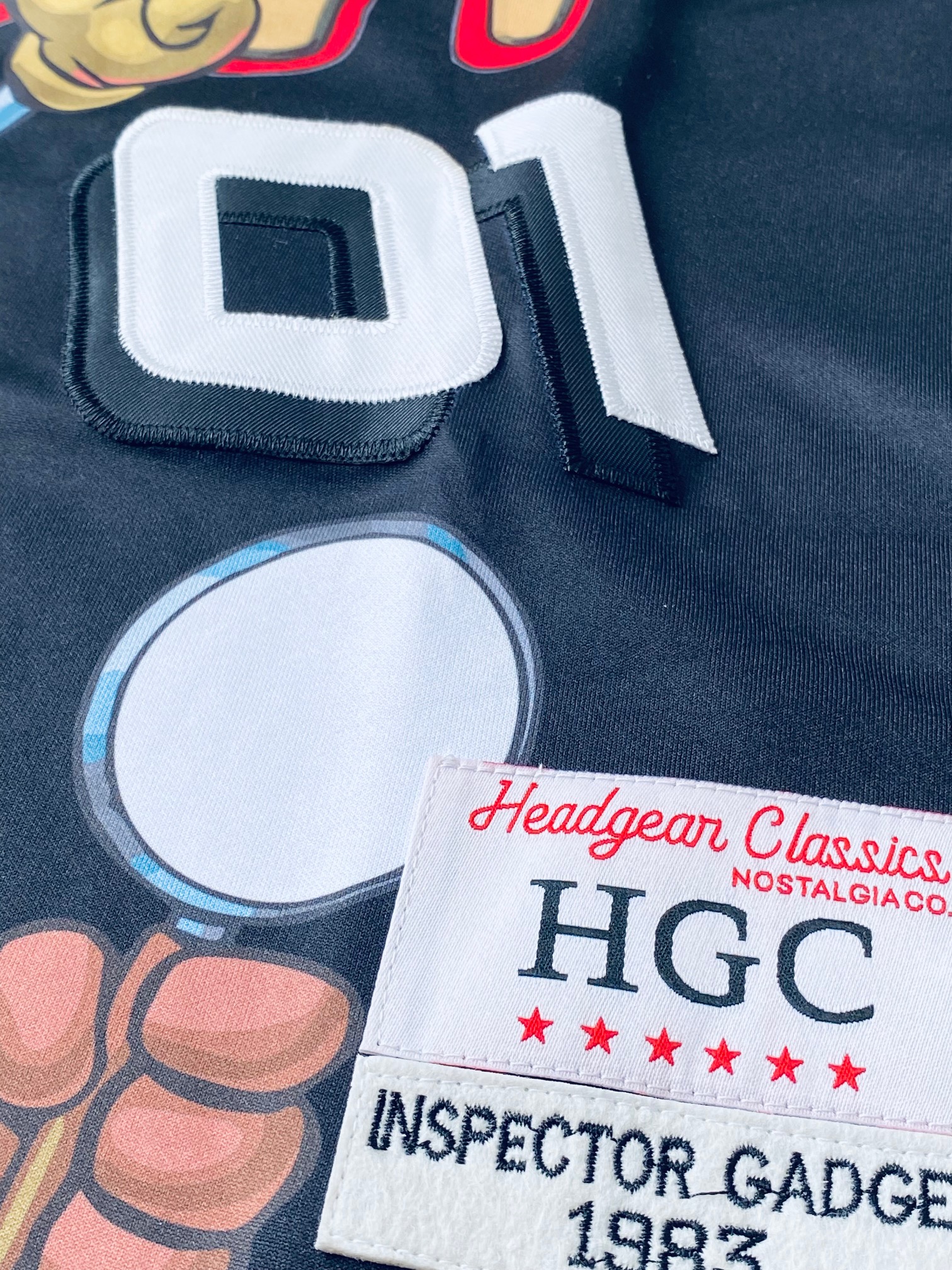 Camiseta deportiva de baloncesto Inspector Gadget para hombre con sombreros clásicos premium bordada - Imagen 9 de 10