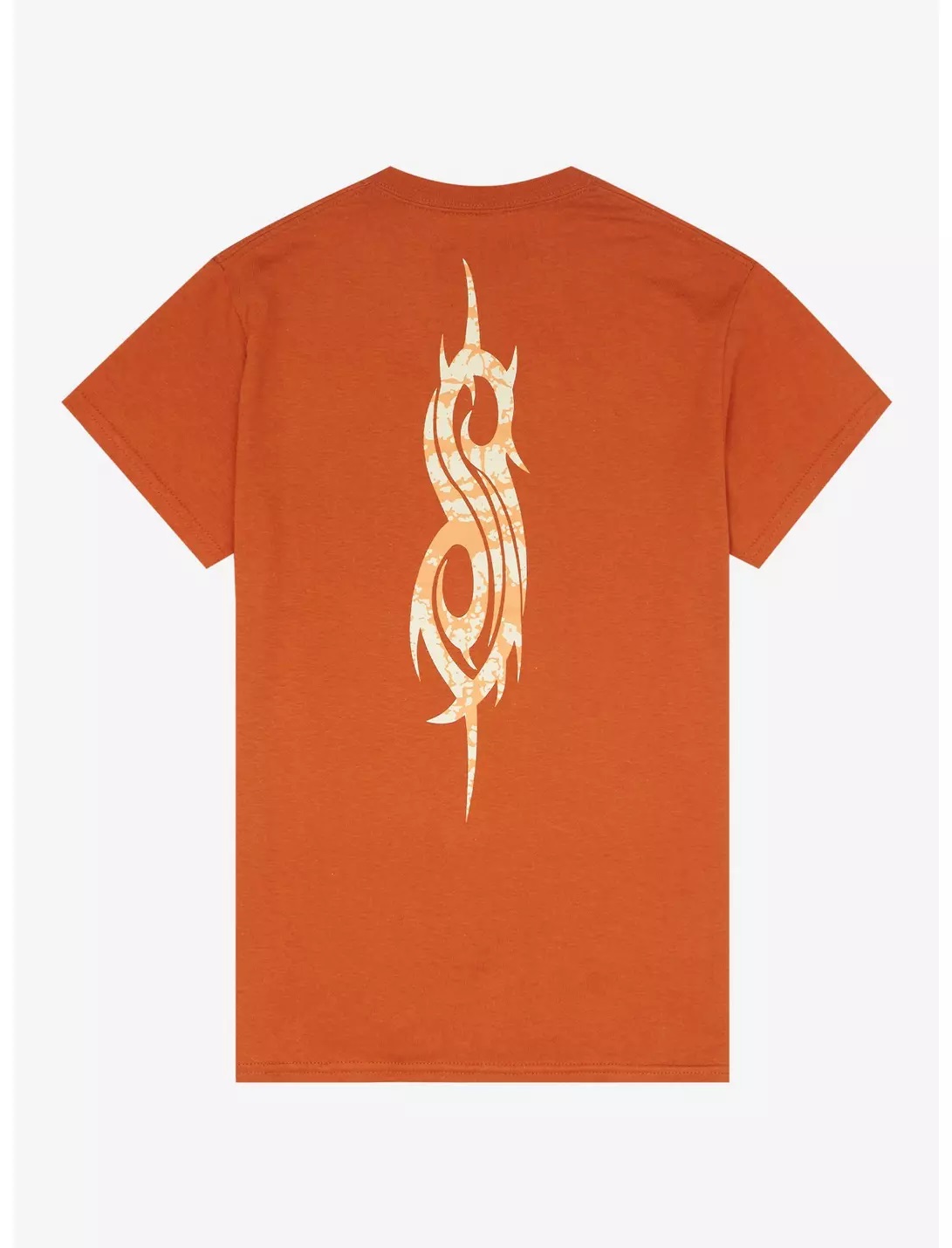 Camiseta Slipknot Doble Lado Gráfico Auténtica Mercancía Naranja Manga Corta Talla S-2XL - Imagen 10 de 12