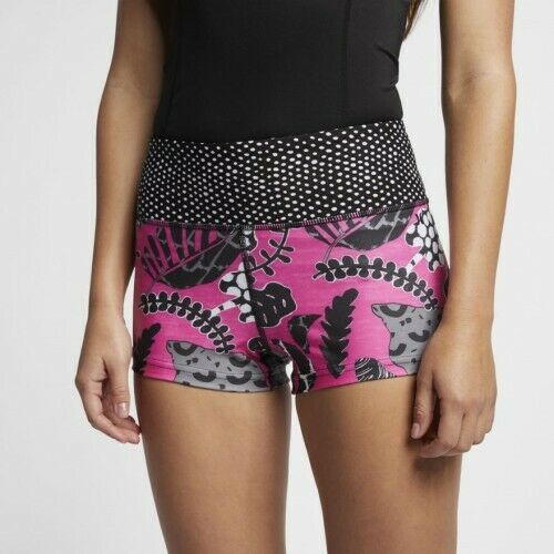 Pantaloncini da tavola Hurley donna NOLA X BCA surf compressione con protezione solare UPF 50+ - Foto 3 di 12