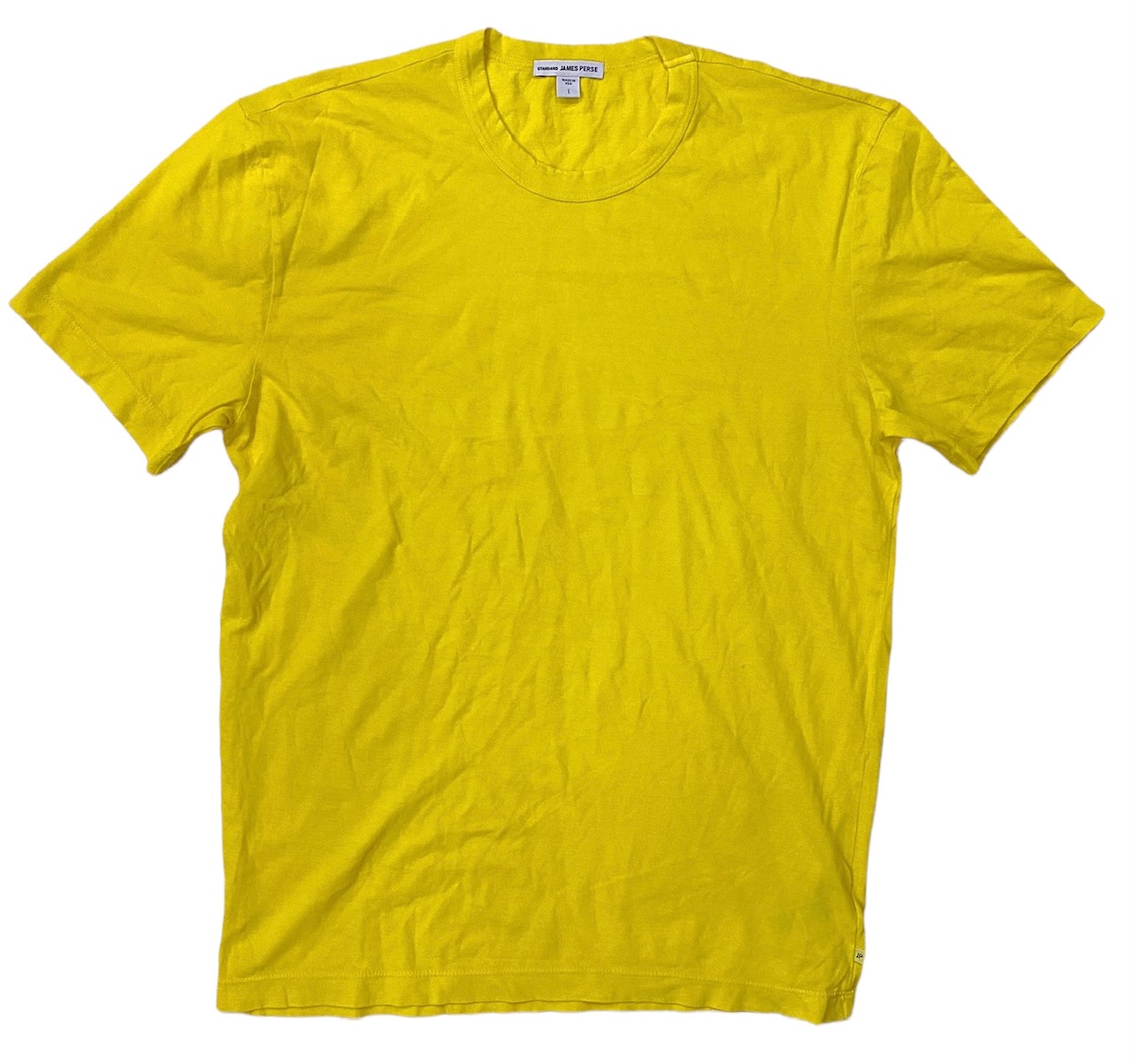 Camiseta para hombre James Perse de algodón tejido MLJ3311 manga corta cuello redondo - Imagen 7 de 58