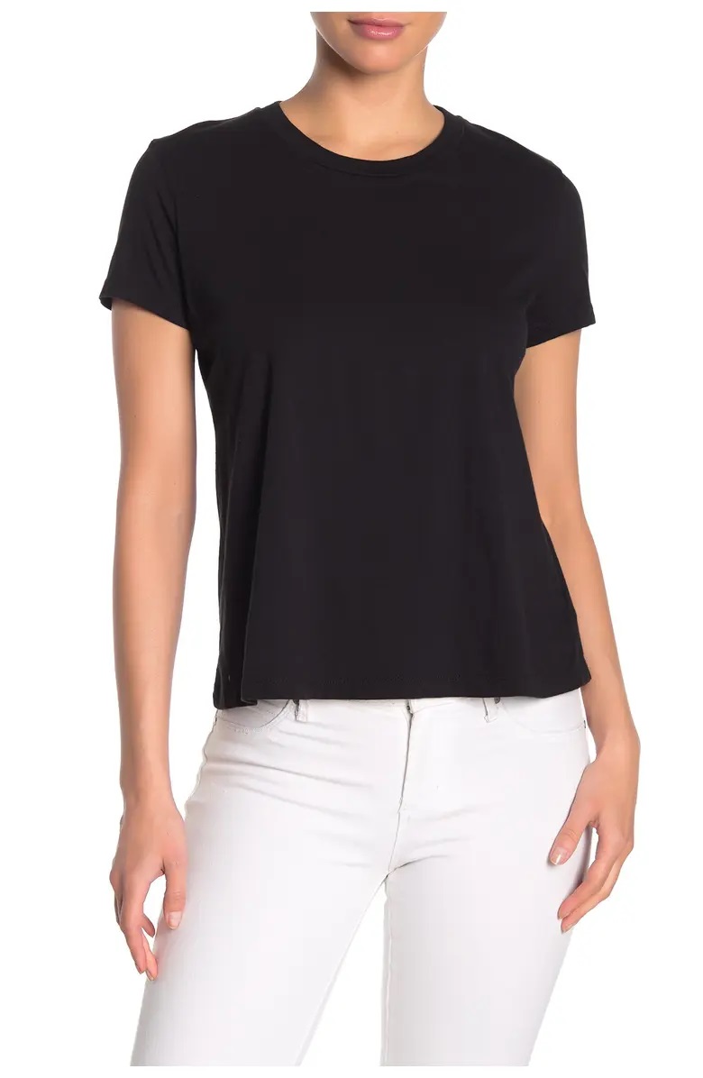 Camiseta James Perse Para Mujer Top Vintage Niño Algodón Suave - Imagen 2 de 5