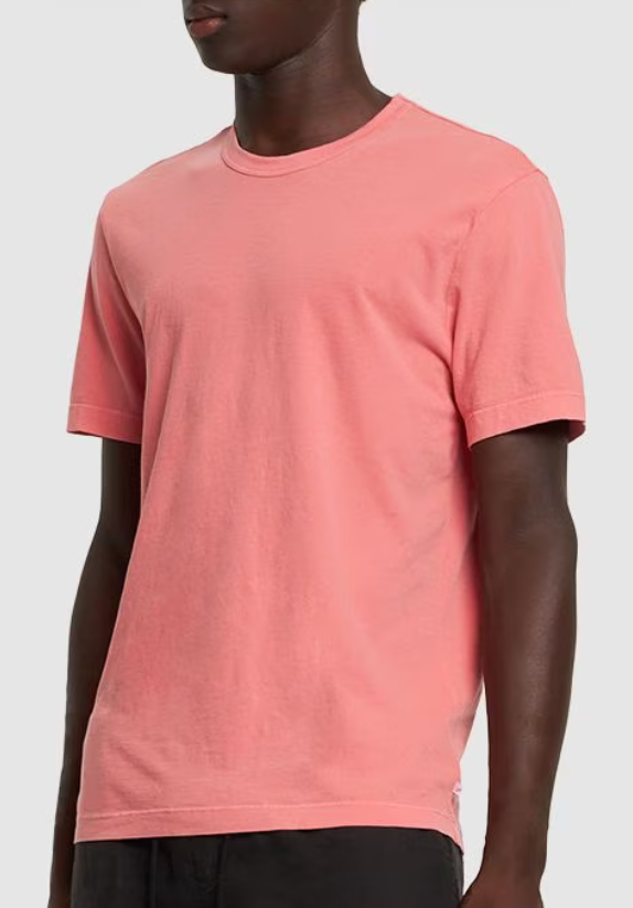 Camiseta para hombre James Perse de algodón tejido MLJ3311 manga corta cuello redondo - Imagen 58 de 58