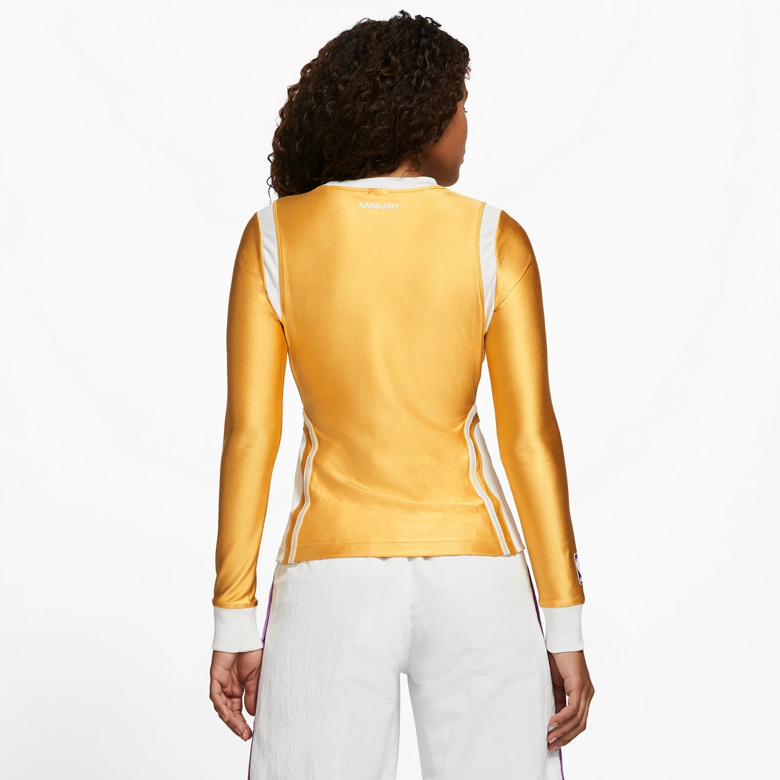 Los Angeles Lakers Women's X Nike Ambush NBA Collection Long Sleeve Retro Jersey - Picture 11 of 27