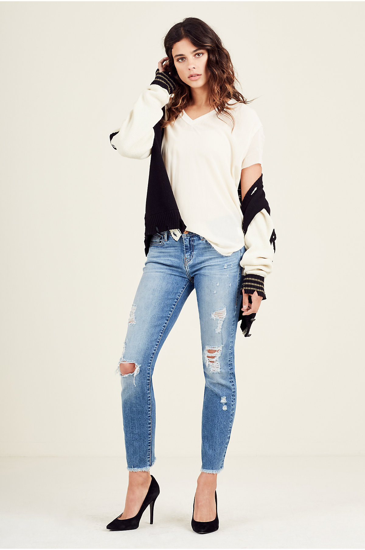 Sheer Georgette Shirt Top 