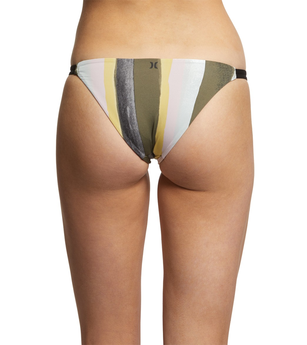 Hurley Women's Quick Dry Resin Compression Bikini Surf Bottom - Picture 20 of 25