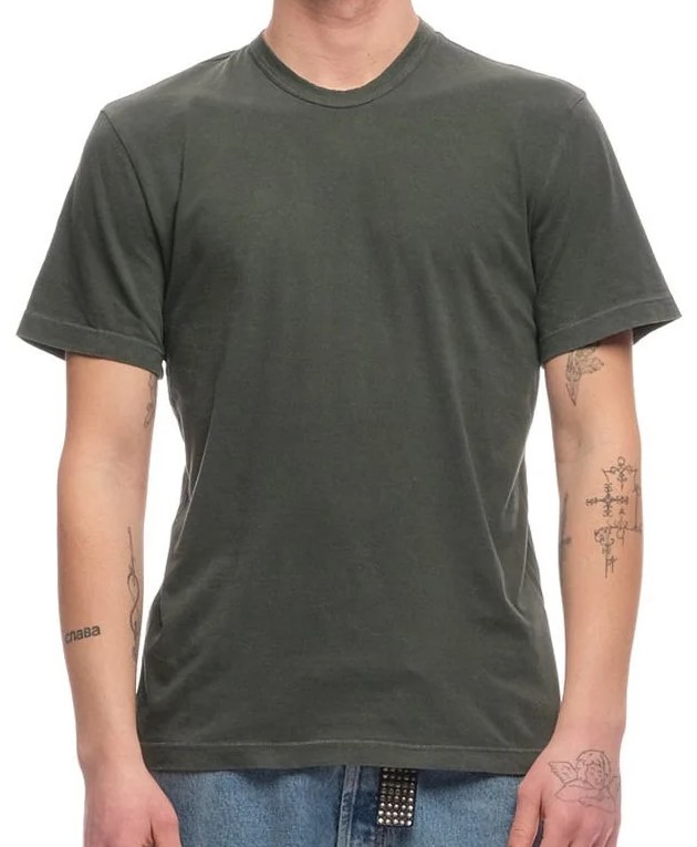 Camiseta para hombre James Perse de algodón tejido MLJ3311 manga corta cuello redondo - Imagen 26 de 58