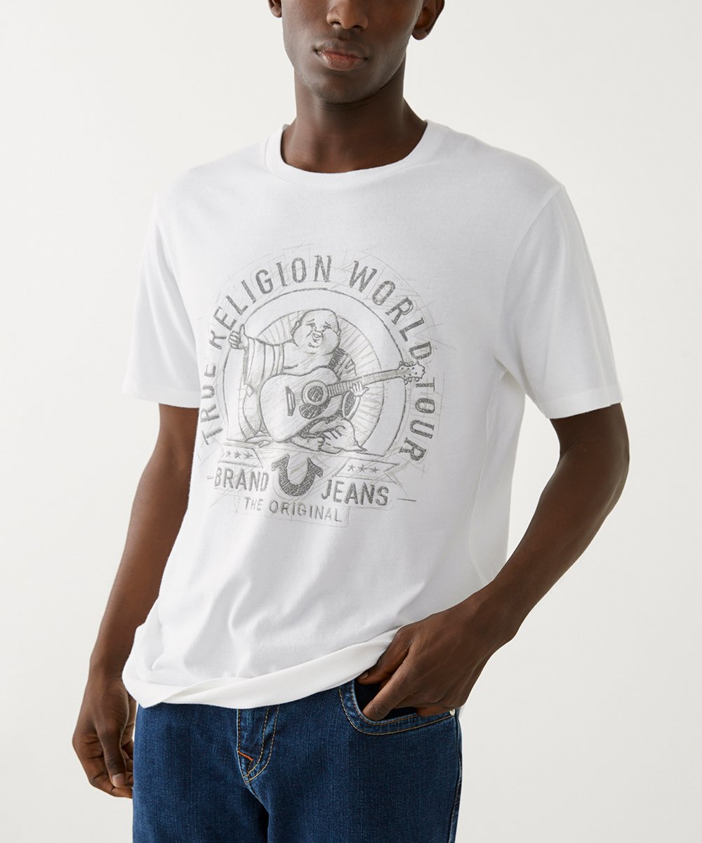 Scribble Logo Buddha Tee T-Shirt | eBay