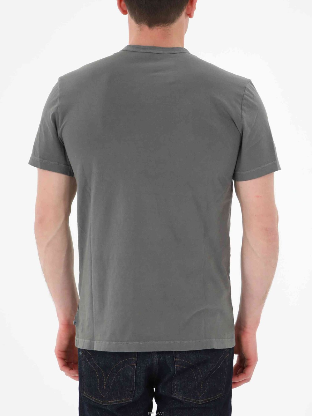 Camiseta para hombre James Perse de algodón tejido MLJ3311 manga corta cuello redondo - Imagen 39 de 58