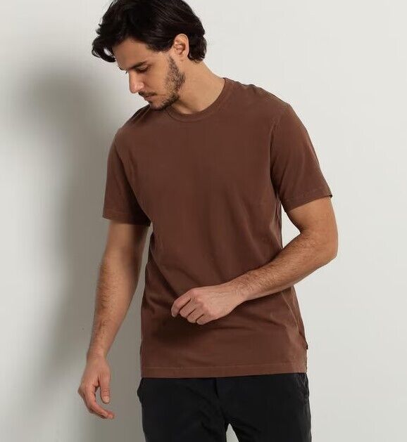 Camiseta para hombre James Perse de algodón tejido MLJ3311 manga corta cuello redondo - Imagen 40 de 58