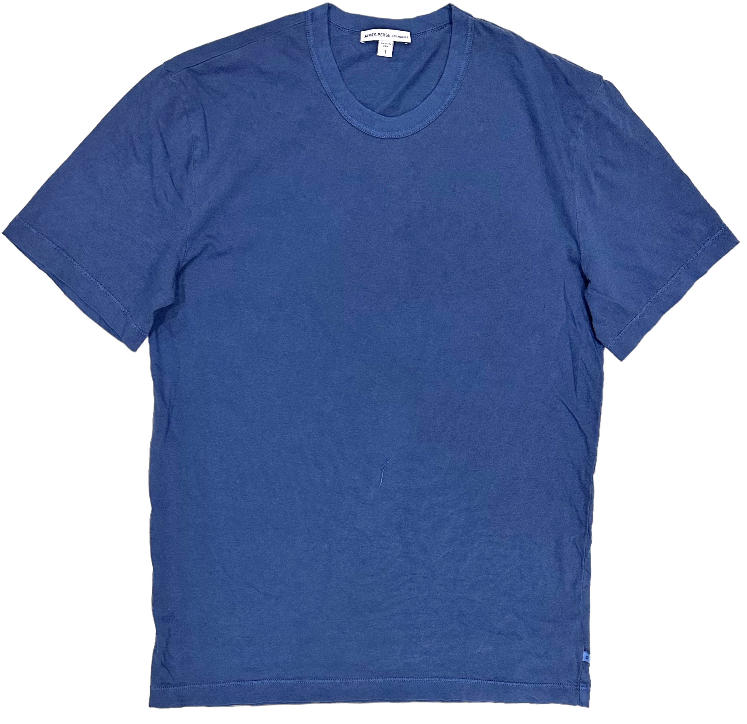 Camiseta para hombre James Perse de algodón tejido MLJ3311 manga corta cuello redondo - Imagen 45 de 58