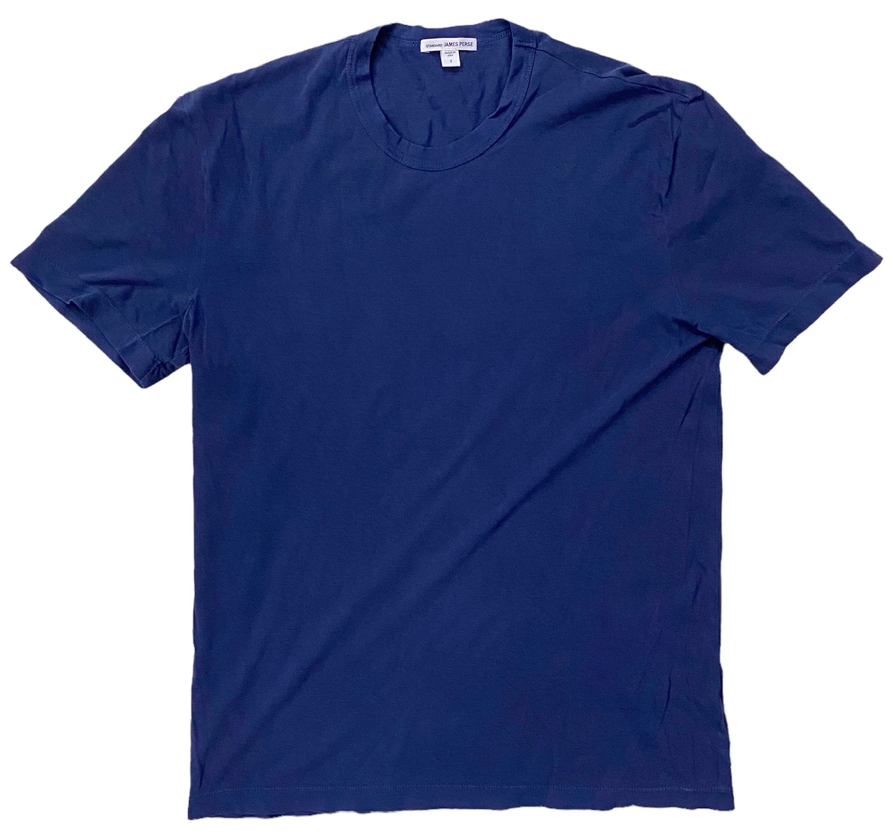 Camiseta para hombre James Perse de algodón tejido MLJ3311 manga corta cuello redondo - Imagen 3 de 58