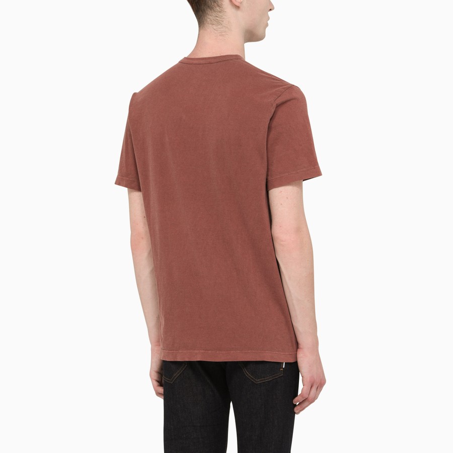 Camiseta para hombre James Perse de algodón tejido MLJ3311 manga corta cuello redondo - Imagen 12 de 58