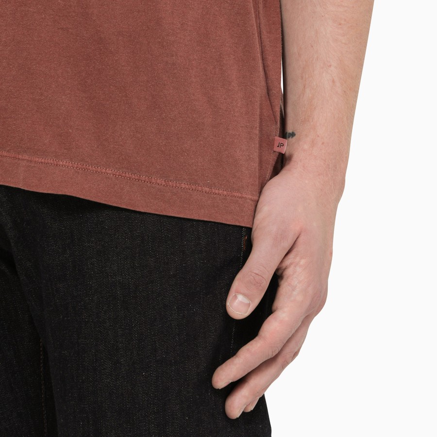 Camiseta para hombre James Perse de algodón tejido MLJ3311 manga corta cuello redondo - Imagen 13 de 58