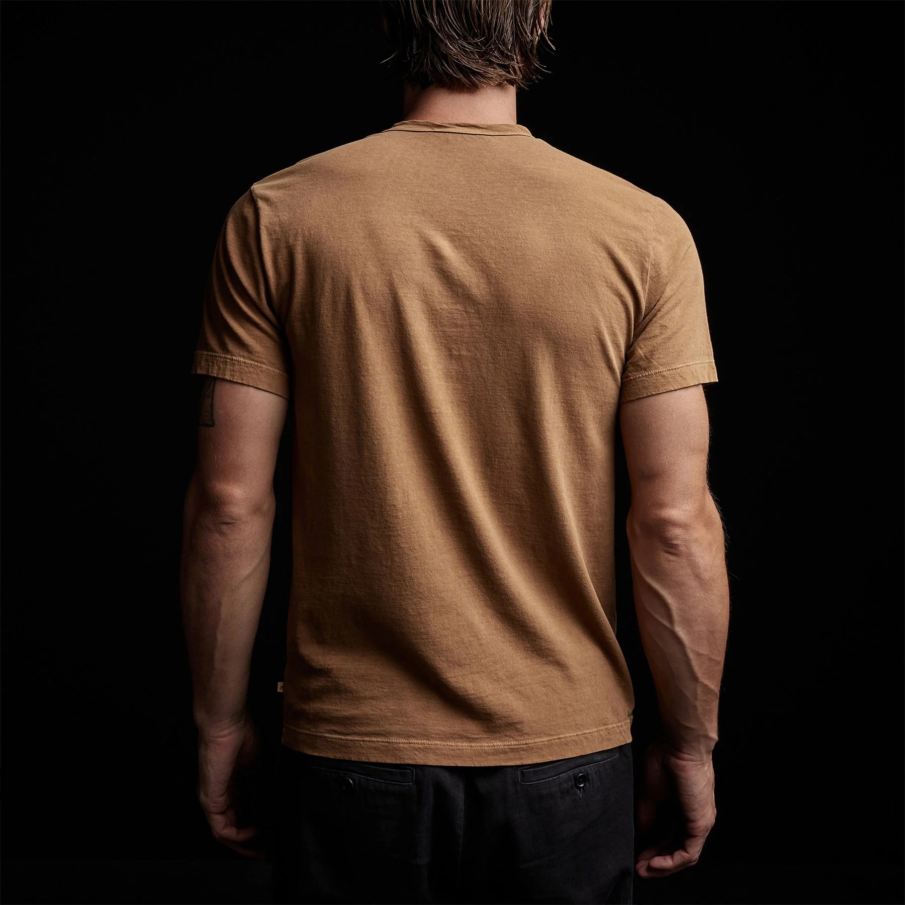 Camiseta para hombre James Perse de algodón tejido MLJ3311 manga corta cuello redondo - Imagen 48 de 58