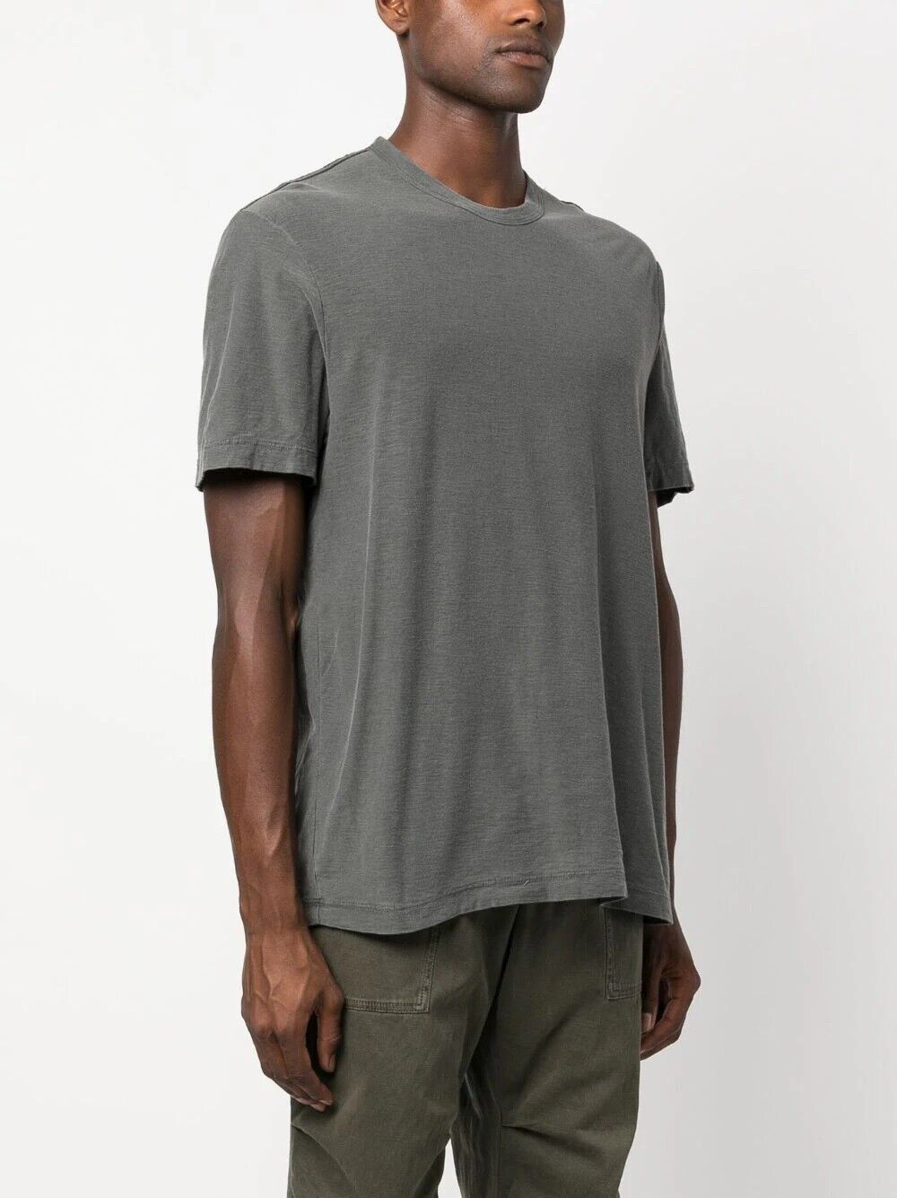 Camiseta para hombre James Perse de algodón tejido MLJ3311 manga corta cuello redondo - Imagen 51 de 58