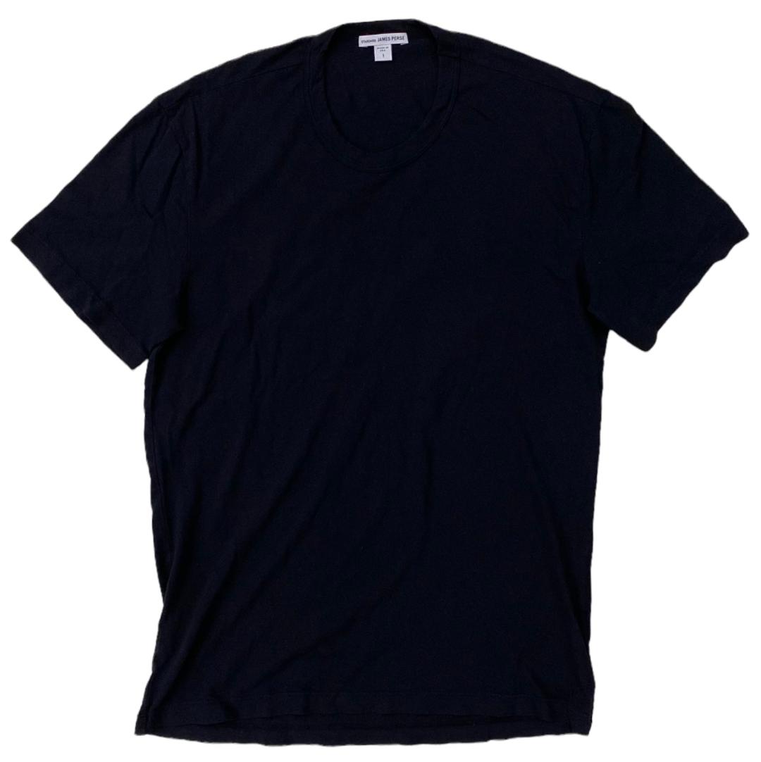 Camiseta para hombre James Perse de algodón tejido MLJ3311 manga corta cuello redondo - Imagen 21 de 58