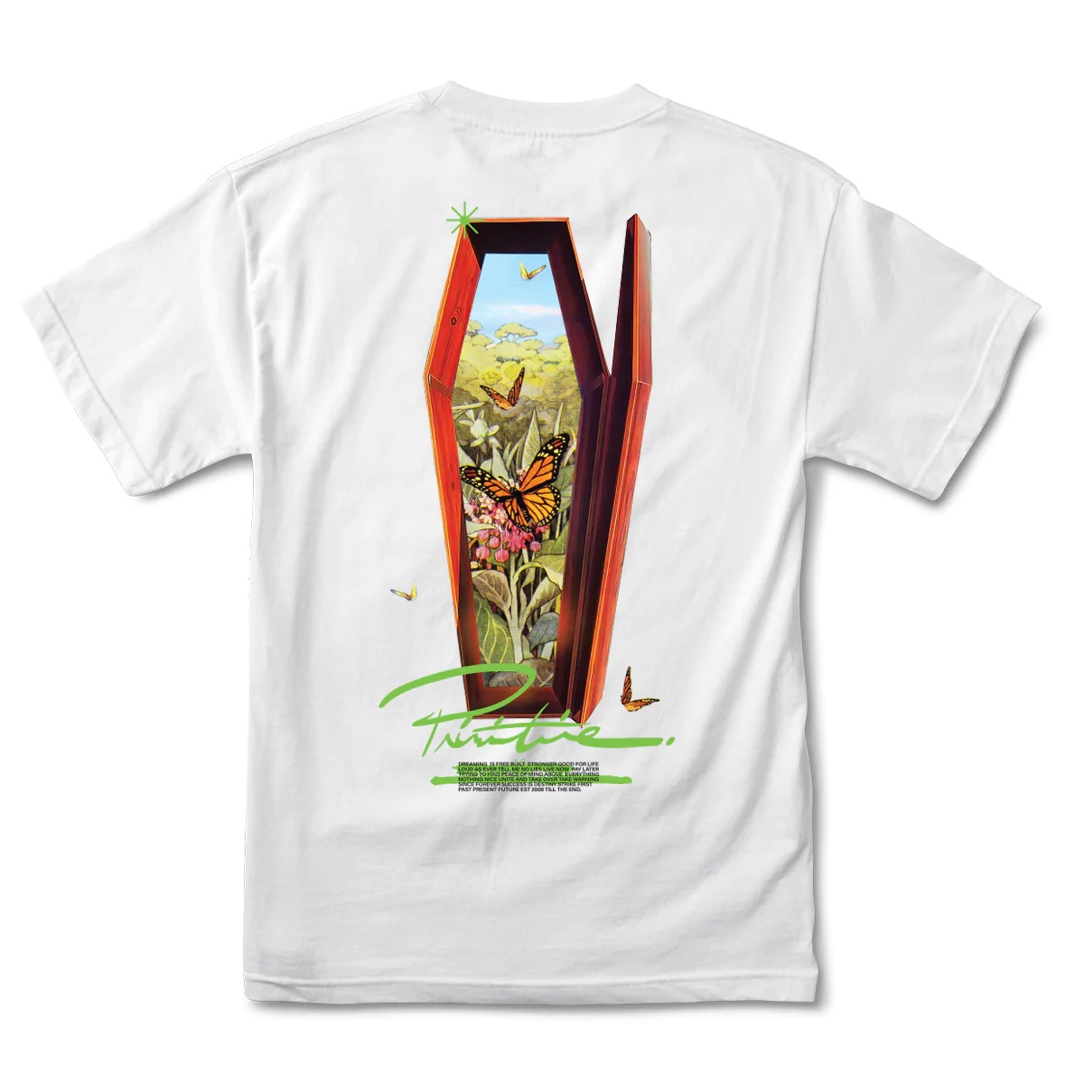 Primitive Skateboarding Apparel Men's Vessel Graphic Print Tee T-Shirt