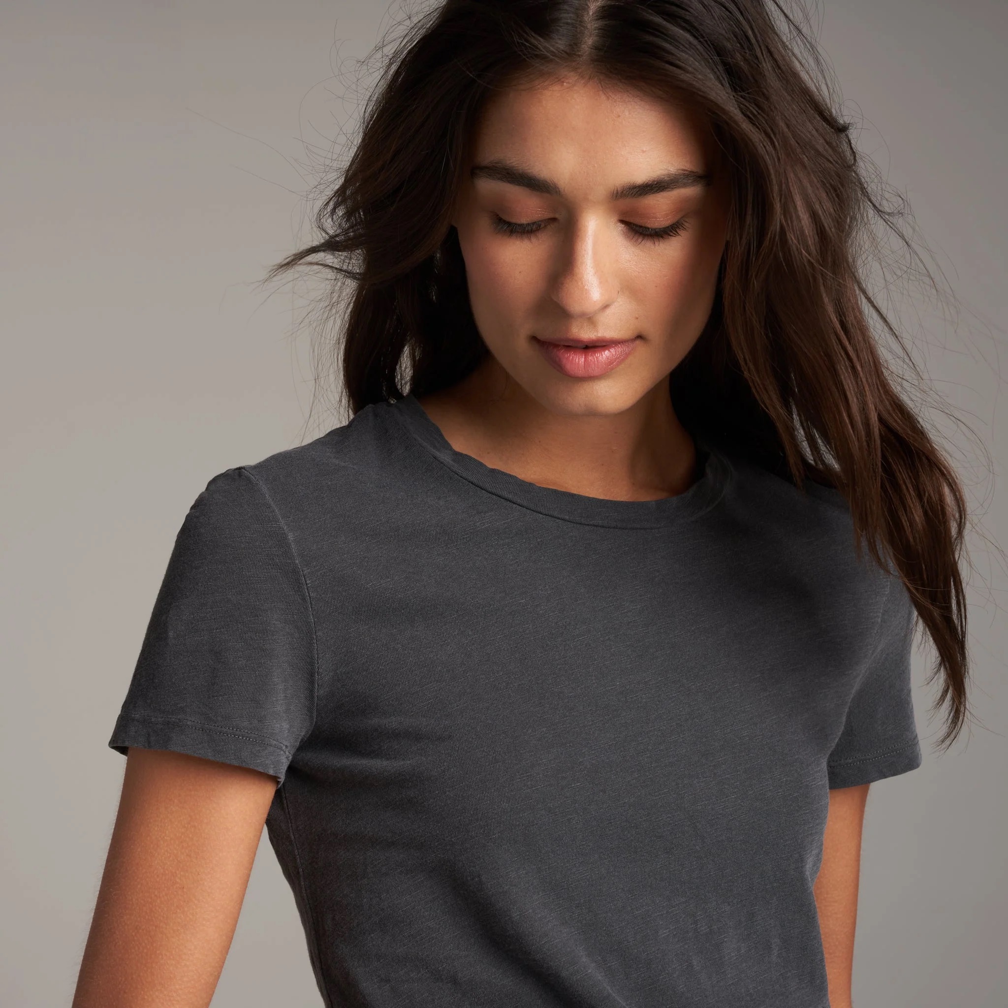 Rowan Women's Tyler Slub Cotton Short Sleeve Top Tee T-Shirt - Picture 21 of 26