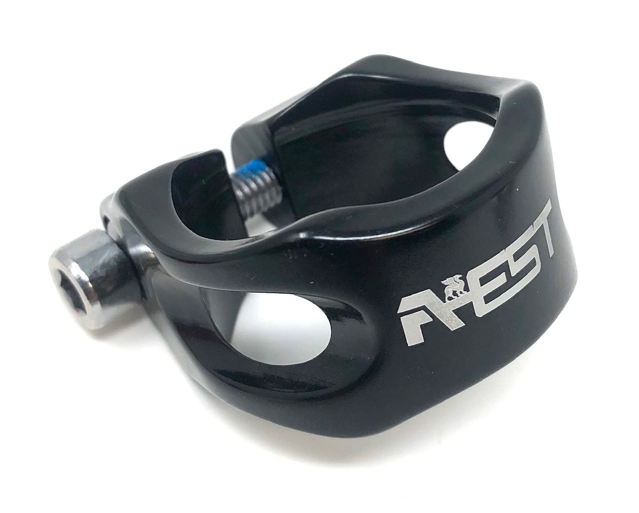 Abrazadera de silla de montar para bicicleta de aleación de aluminio anodizado AEST en 31,8 mm y 34,9 mm - Imagen 24 de 68