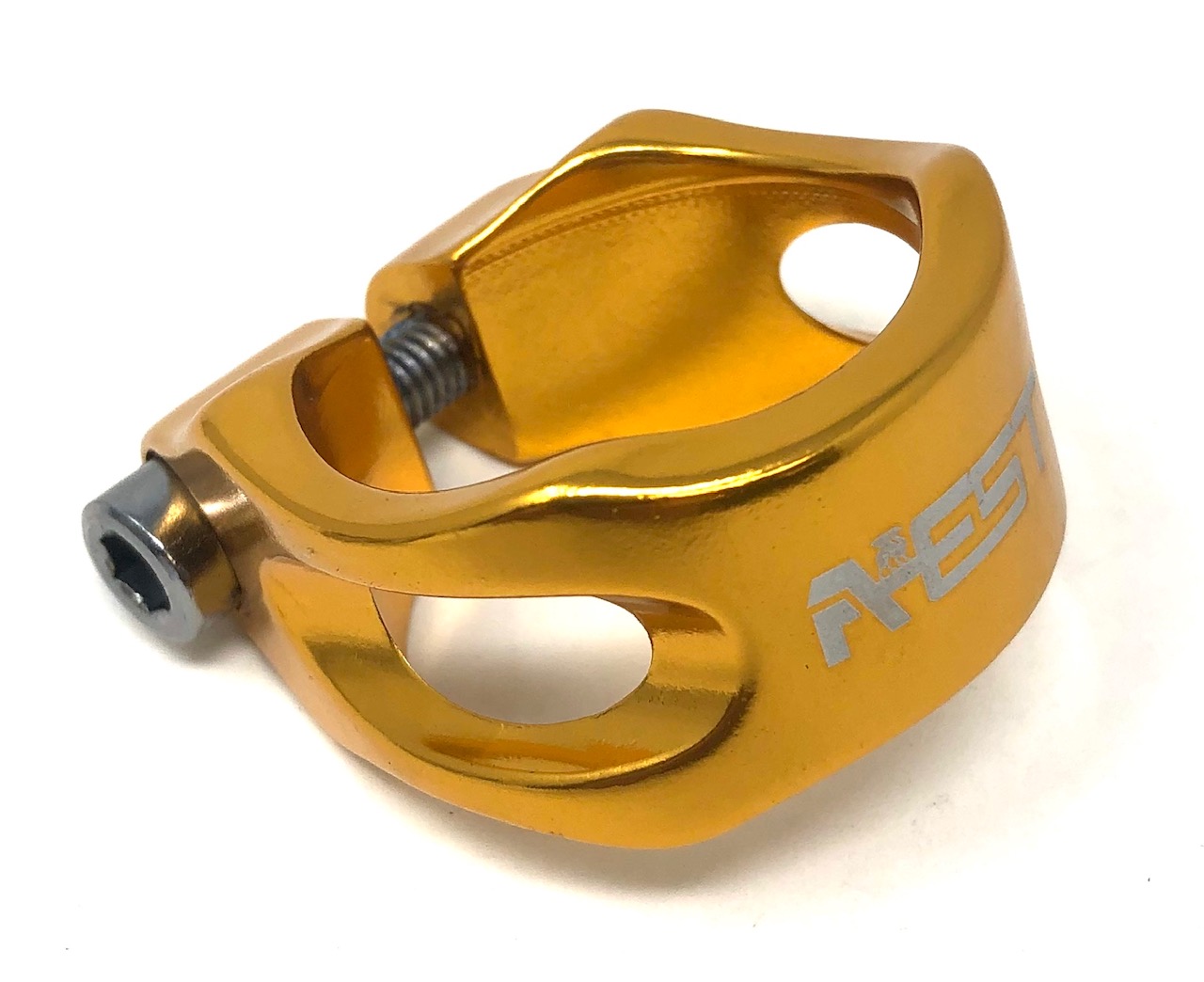 Abrazadera de silla de montar para bicicleta de aleación de aluminio anodizado AEST en 31,8 mm y 34,9 mm - Imagen 39 de 68