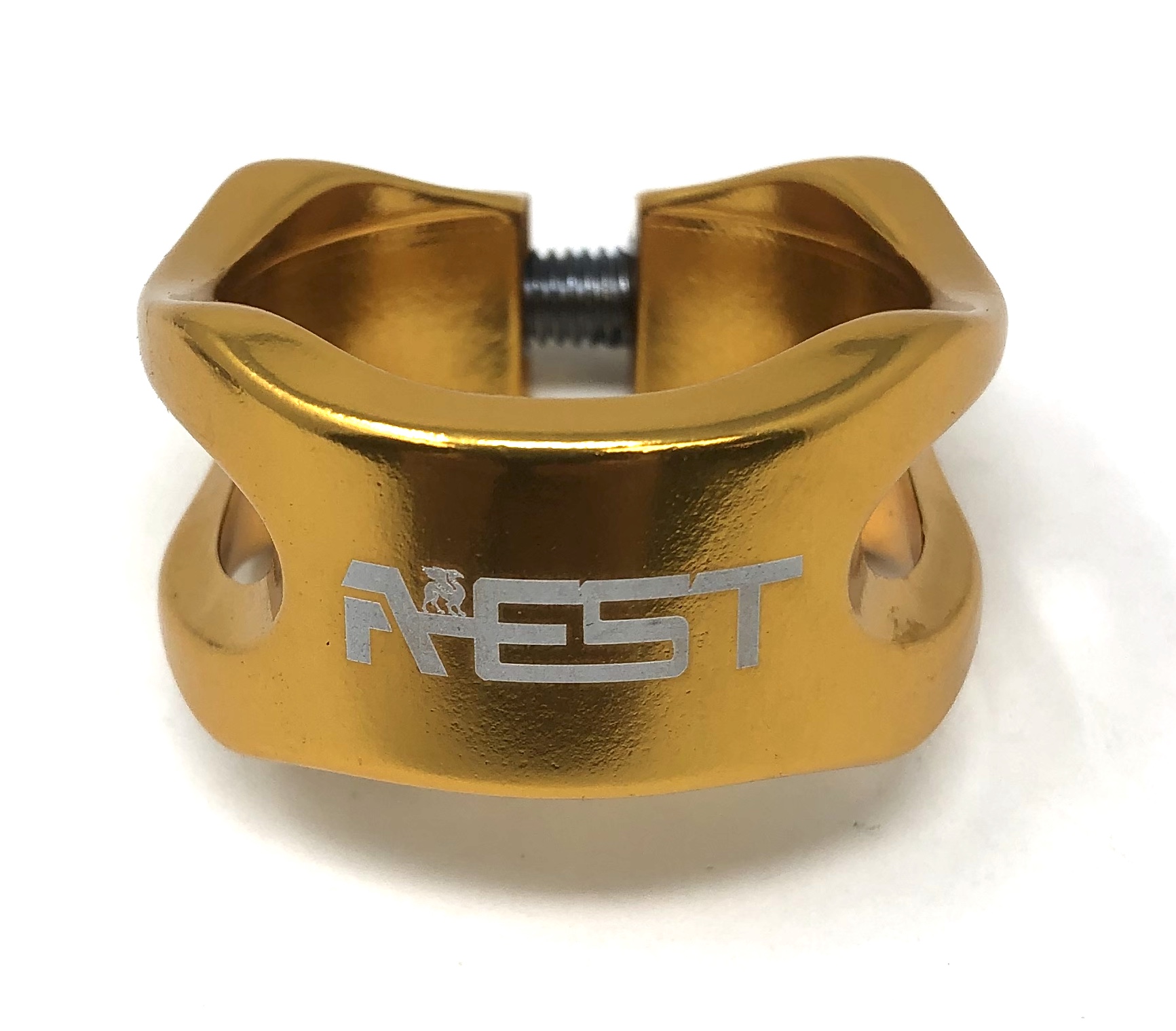 Abrazadera de silla de montar para bicicleta de aleación de aluminio anodizado AEST en 31,8 mm y 34,9 mm - Imagen 38 de 68