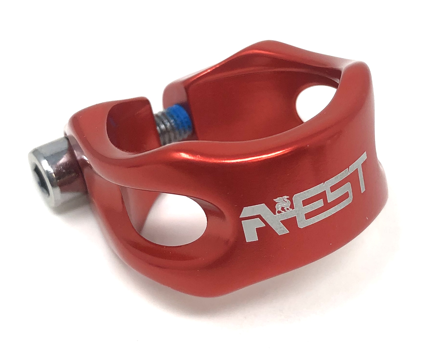 Abrazadera de silla de montar para bicicleta de aleación de aluminio anodizado AEST en 31,8 mm y 34,9 mm - Imagen 9 de 68