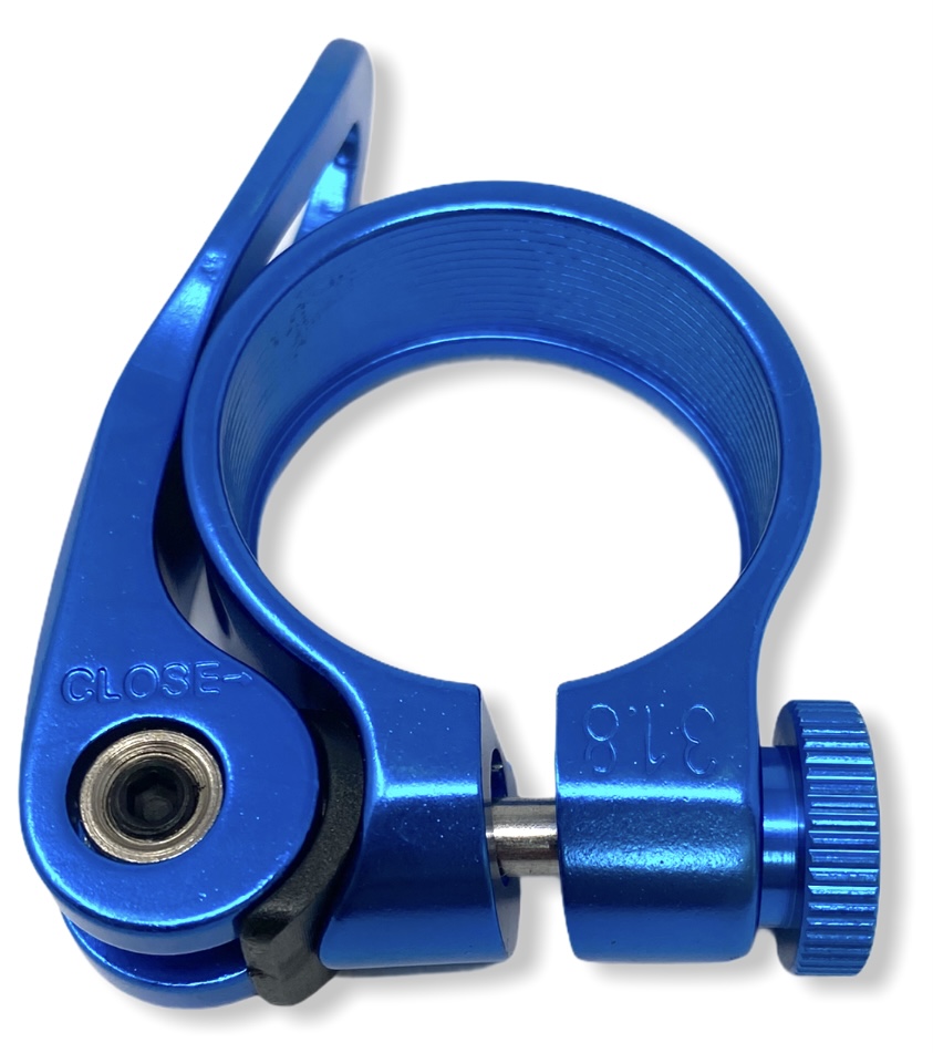 AEST Aluminium Fahrrad Sitzstütze Sattelklemme mit Schnellspannhebel 31,8 mm/34,9 mm - Bild 13 von 44