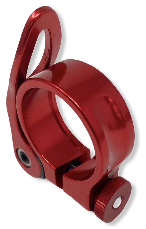 AEST Aluminium Fahrrad Sitzstütze Sattelklemme mit Schnellspannhebel 31,8 mm/34,9 mm - Bild 6 von 44
