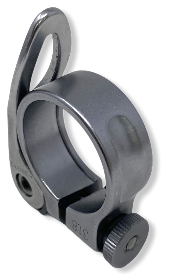 AEST Aluminium Fahrrad Sitzstütze Sattelklemme mit Schnellspannhebel 31,8 mm/34,9 mm - Bild 30 von 44
