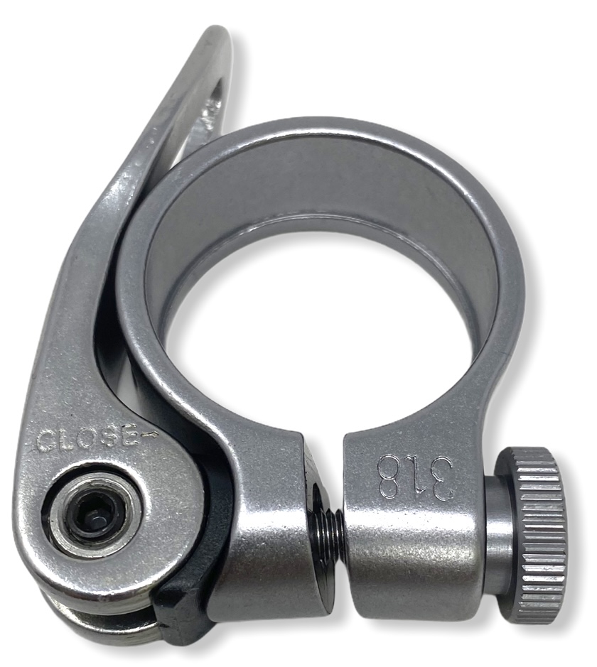 AEST Aluminium Fahrrad Sitzstütze Sattelklemme mit Schnellspannhebel 31,8 mm/34,9 mm - Bild 34 von 44