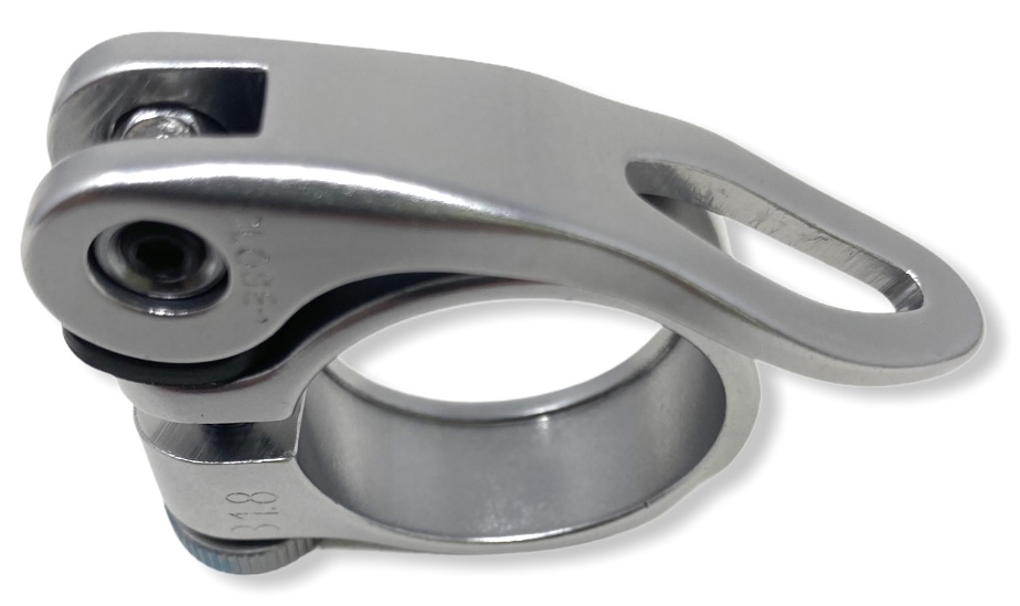 AEST Aluminium Fahrrad Sitzstütze Sattelklemme mit Schnellspannhebel 31,8 mm/34,9 mm - Bild 44 von 44