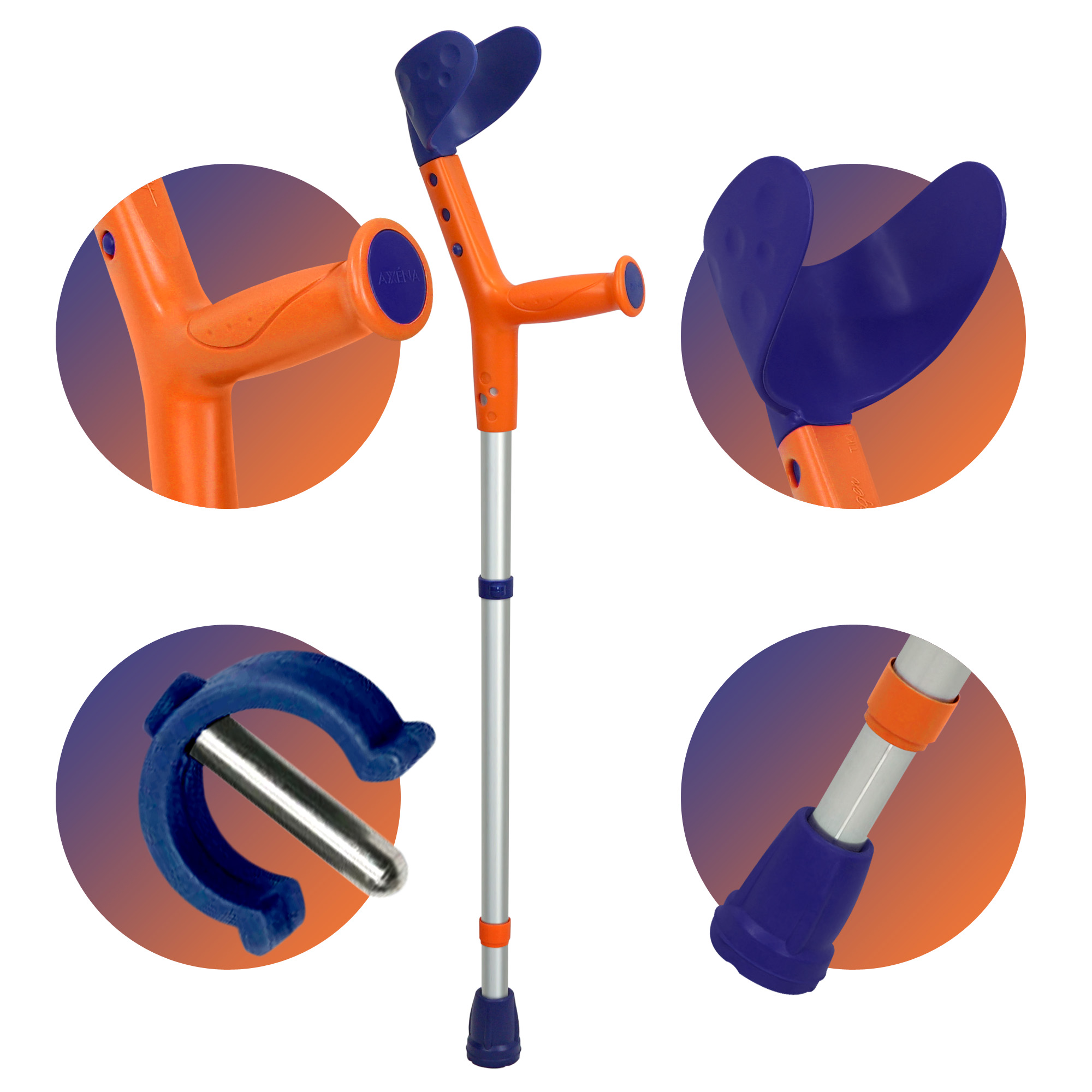 ORTONYX Kids Walking Forearm Crutch (1 Pair) eBay