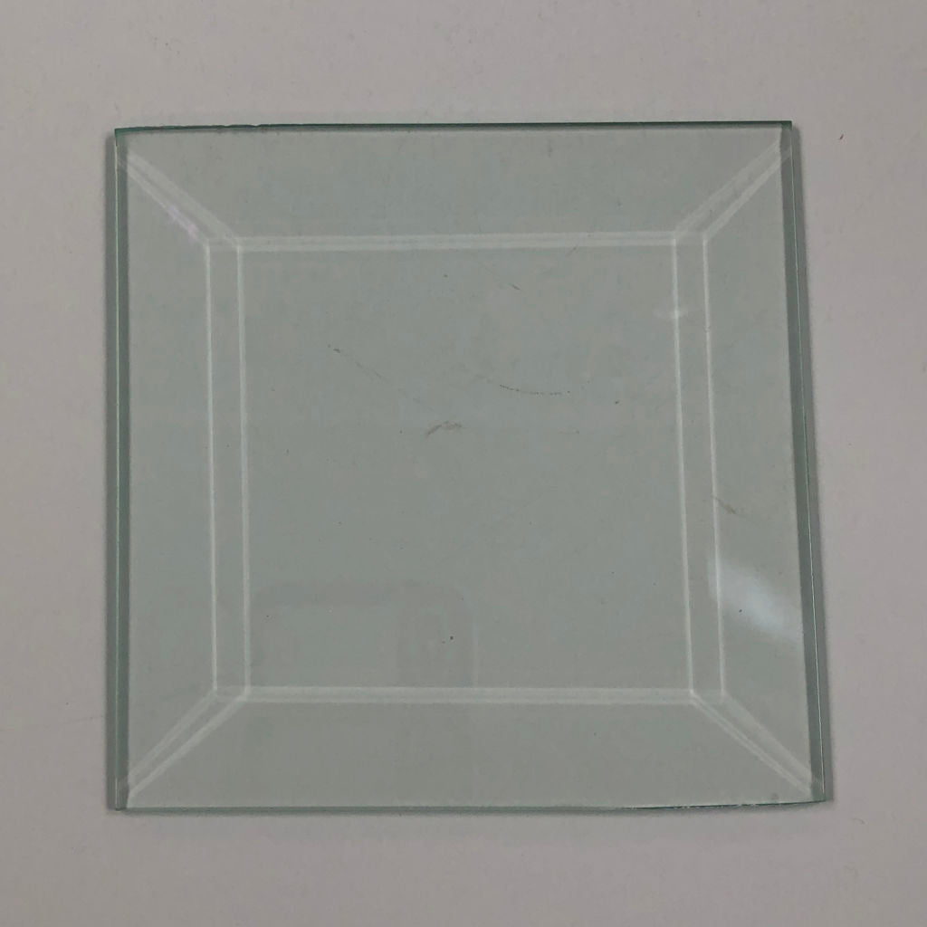 2.5 Inch Clear Square Glass Bevels