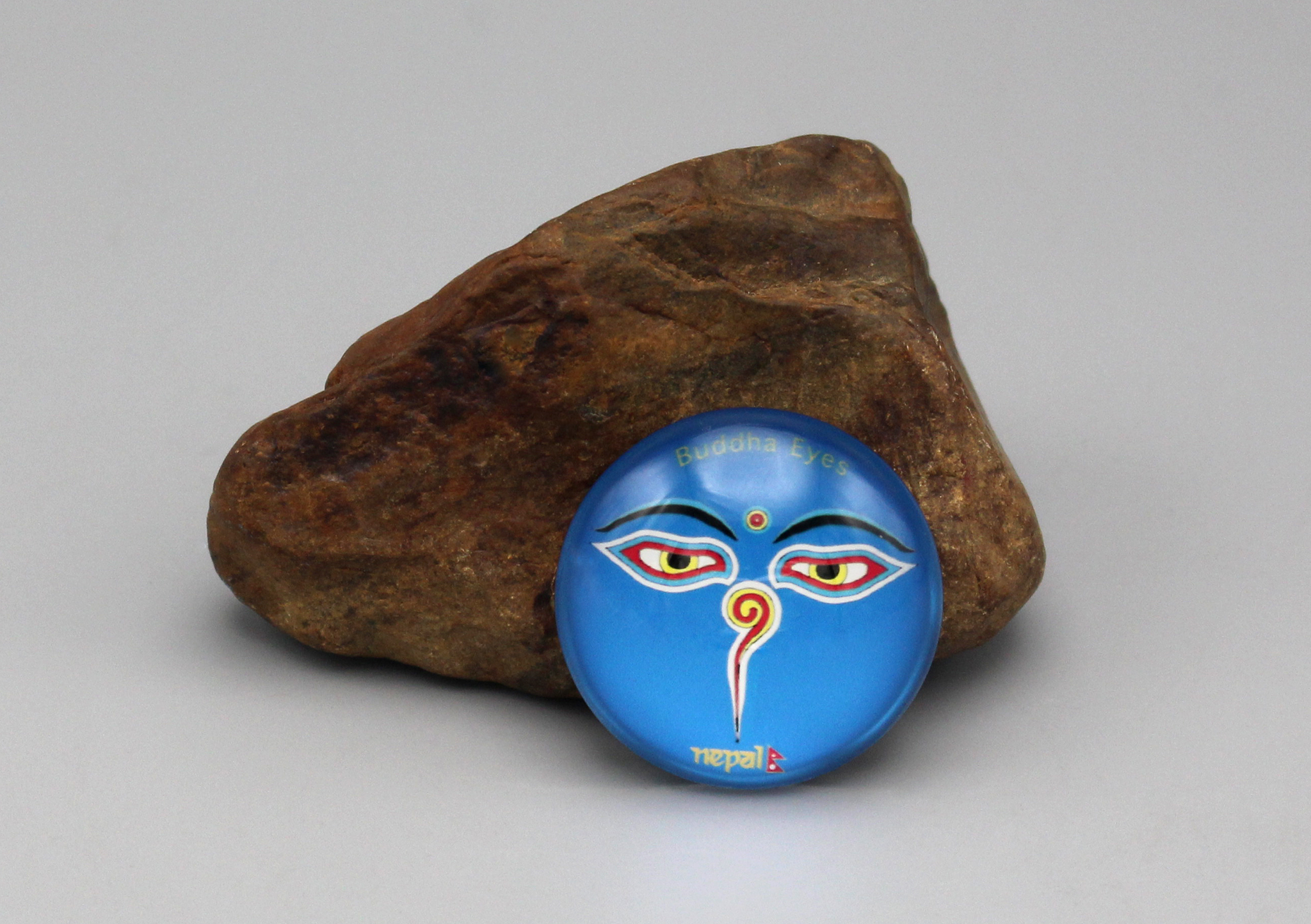 Buddha Eyes Glass Fridge Magnet - Picture 3 of 4