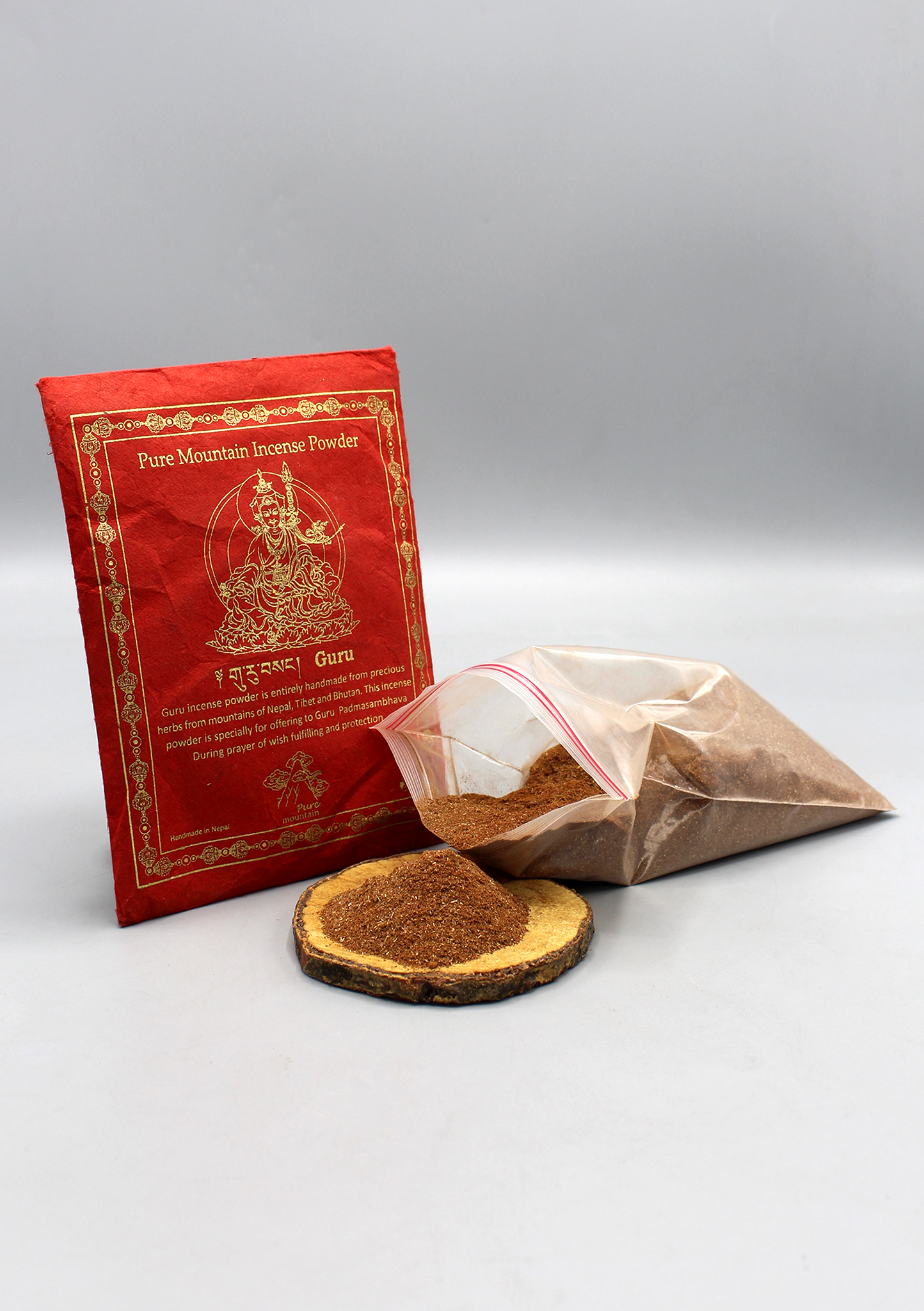Pure Mountain Deity Incense Powder-Handmade in Nepal - Picture 9 of 14