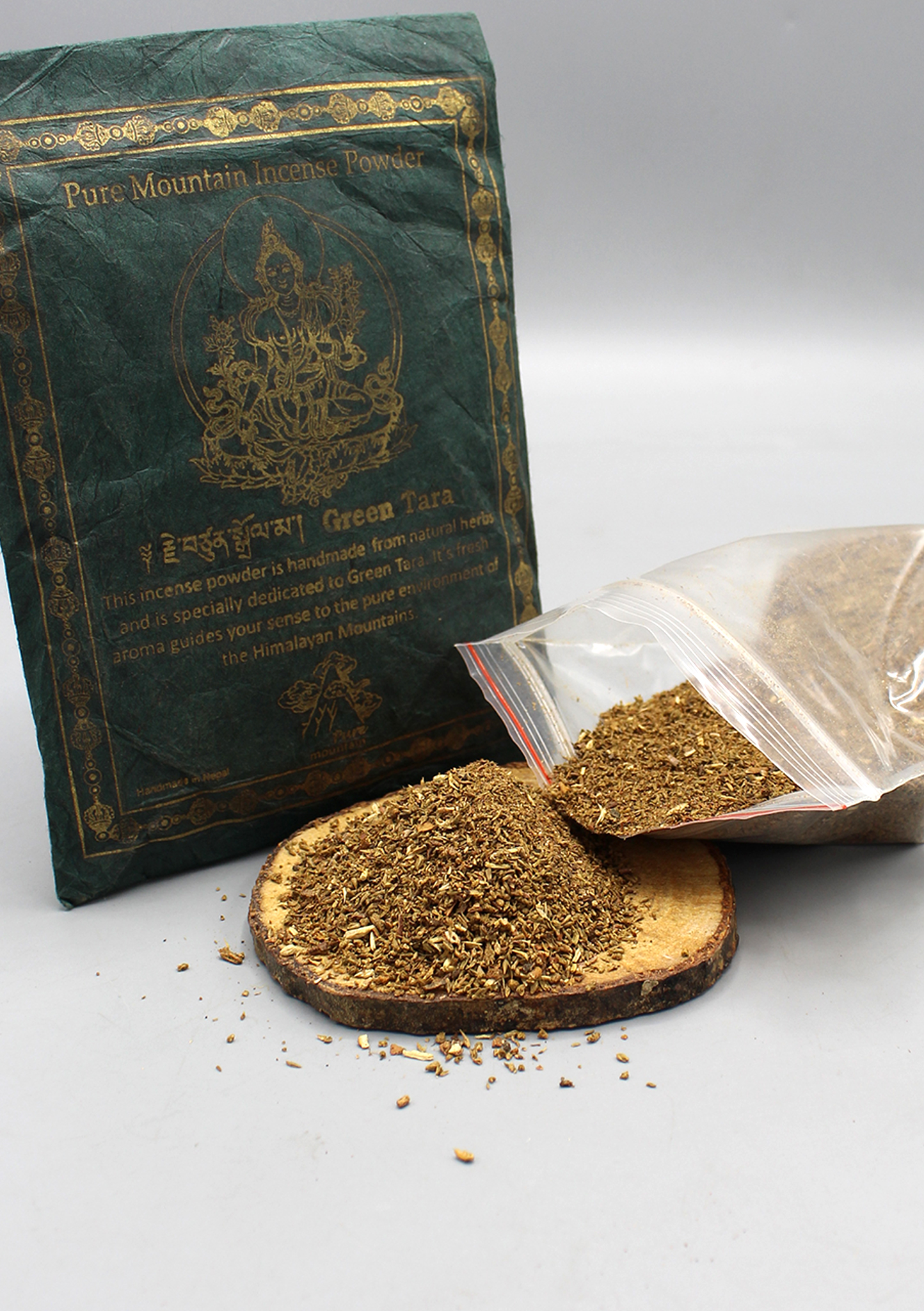 Pure Mountain Deity Incense Powder-Handmade in Nepal - Picture 5 of 14