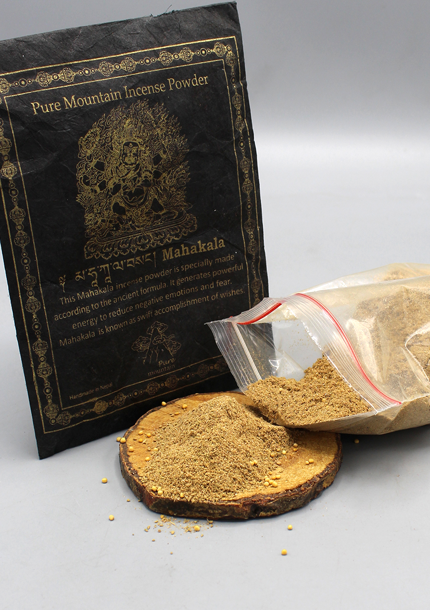 Pure Mountain Deity Incense Powder-Handmade in Nepal - Picture 11 of 14