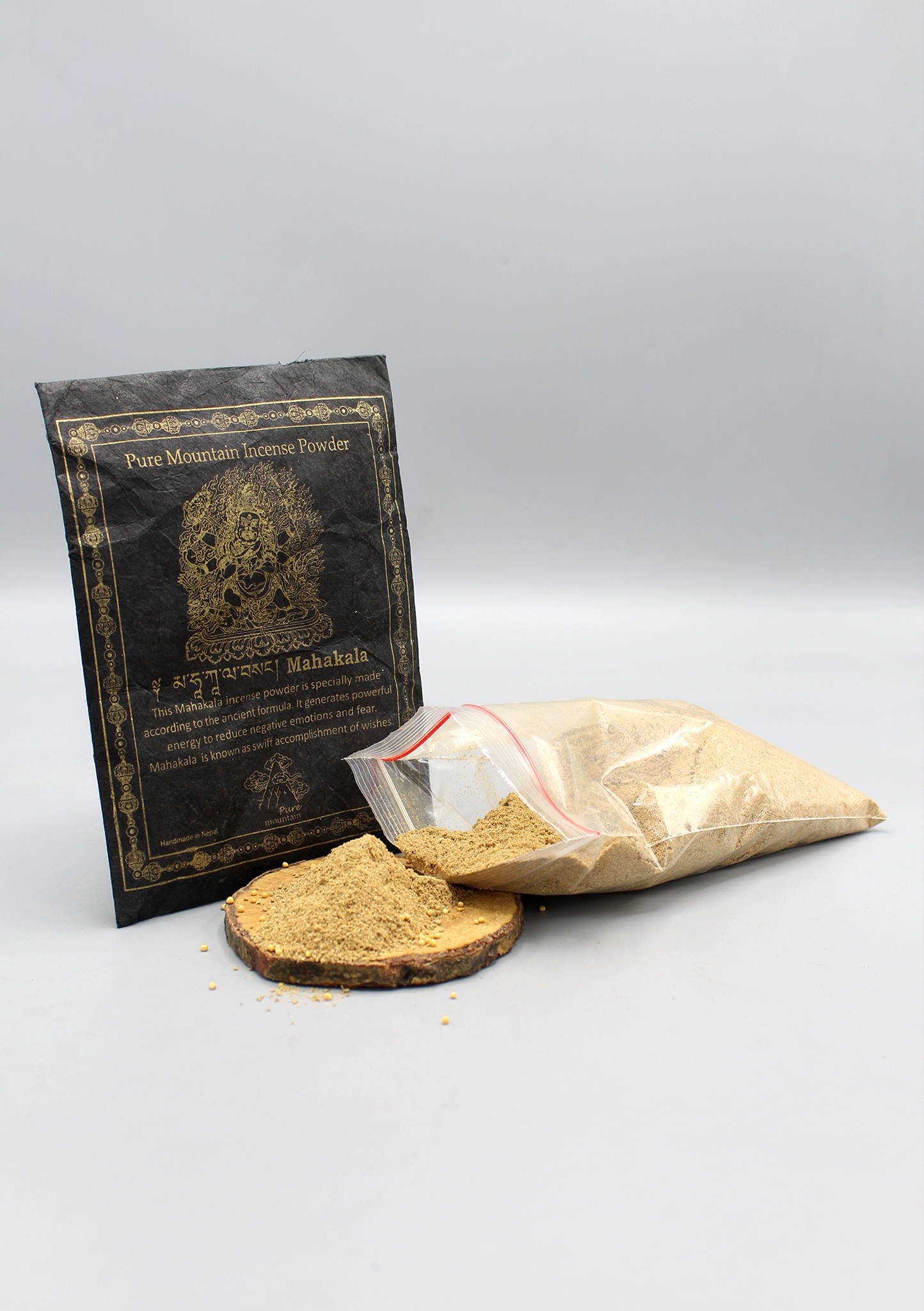 Pure Mountain Deity Incense Powder-Handmade in Nepal - Picture 12 of 14