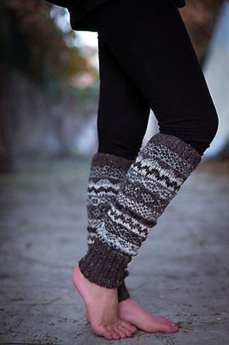 Knit Wool Leg Warmers-Soft and Warm Woolen Legwarmers - Picture 38 of 40
