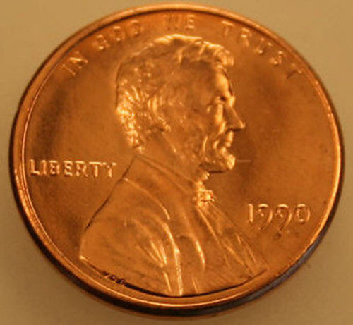 1977-D Lincoln Memorial Cent Uncirculated BU Red Penny Nice No Problem Coin