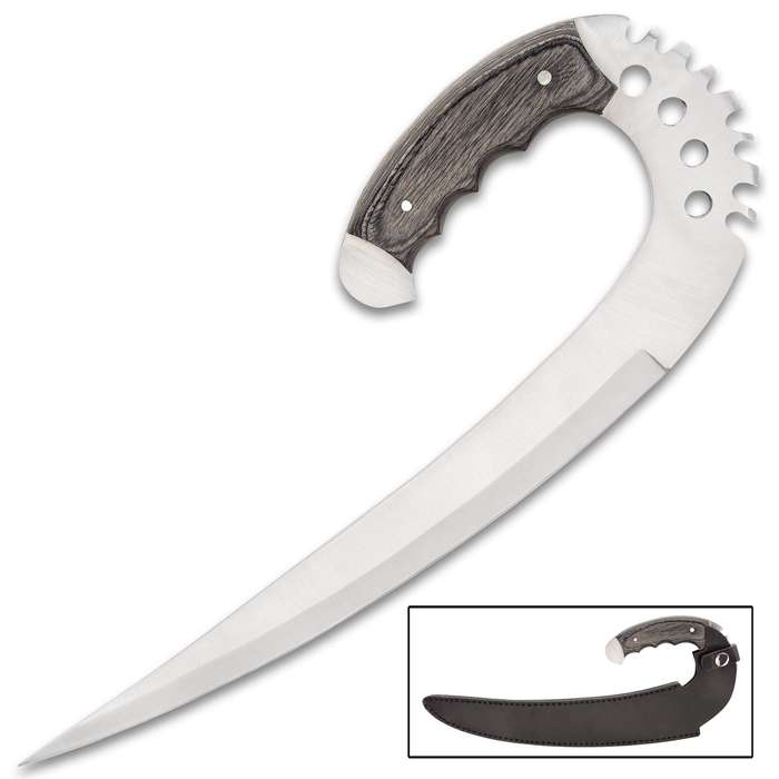 13" RIDDICK SABER CLAW Fixed Blade Knife Dagger Cosplay Steel Sharp w